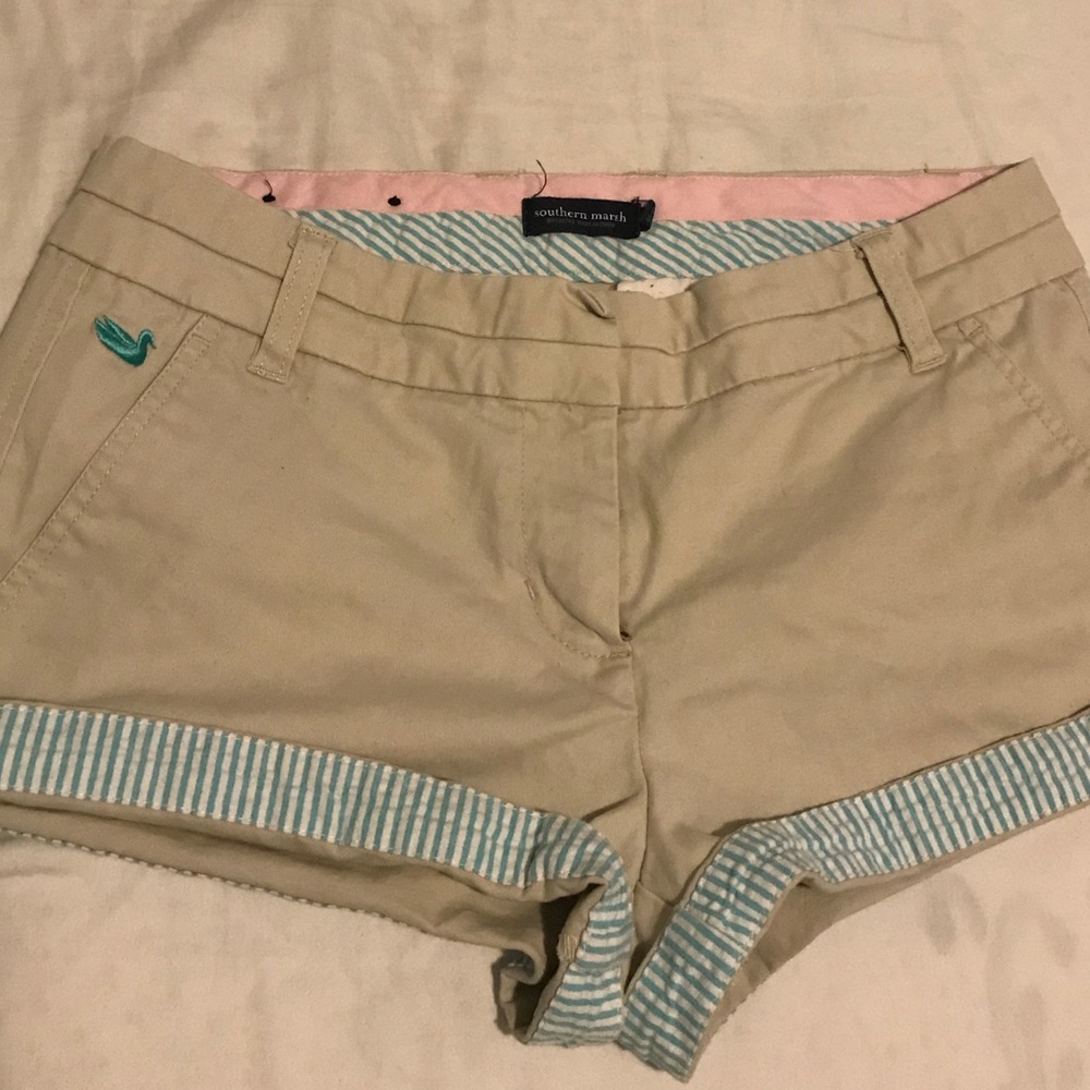 Southern Marsh Khaki Shorts Size2